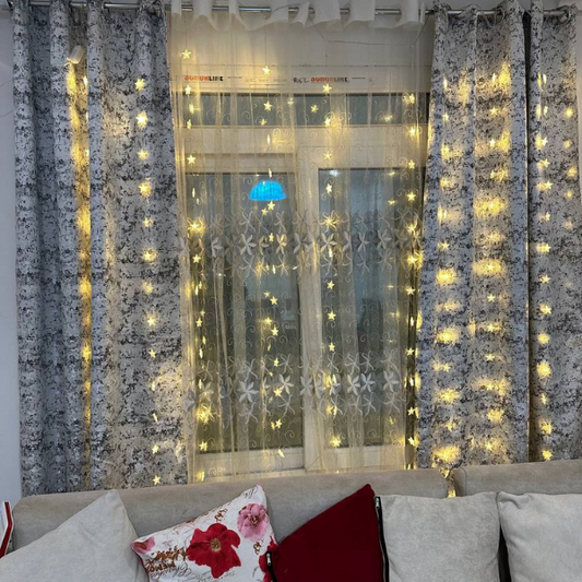 Guirlande Led Etoile ستائر النجمة المضيئة